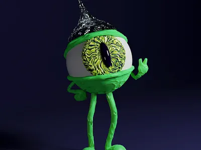 Greetings, earthlings. 3d 3d art art direction bitcoin blender blender3d blockchain c4d cinema4d crypto ethereum illustration metaverse nft nft collection opensea pbr