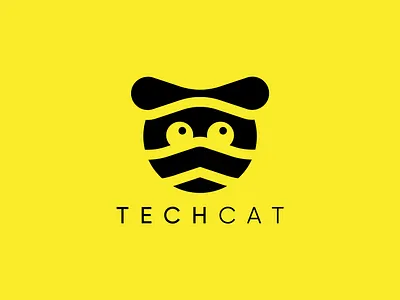 Tech Cat Logo branding cat logo graphic design initial logo logo tech cat logo vector