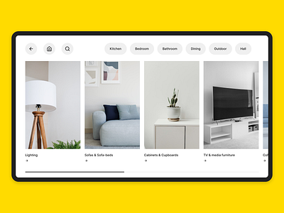 IKEA Products listing screen bold buy clean dailyui design e commerce ikea in store listing minimal products shopping simple store ui ux