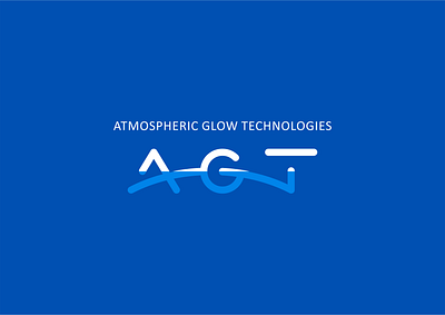 Armospheric Glow Technologies design icon illustration logo typography логотип типография