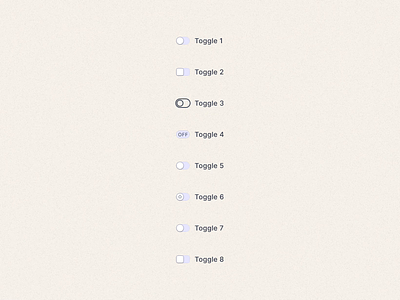 ✨ Toggle Interactions components design system interactive components interactive design product design toggle ui design ux design