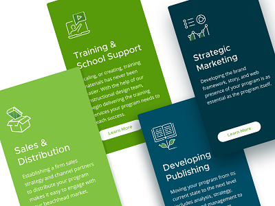 Website cards elearning icons ui web components web design web icons websites