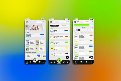 Services app app design product design ui