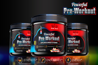 Supplement Label Design branding graphic design label design supplements