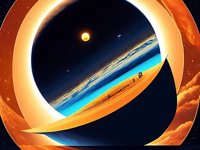 our place in the universe branding design flat illustration flat vector illustration logo ui ux vector vector art