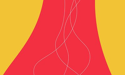 abstract background red and yellow modern ui