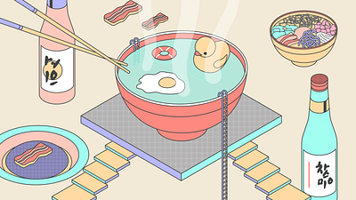 Noodle-doodle art design digital art drawing illustration illustrator vector