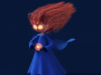 Ella | Character Design 3d b3d character character design digital art illustration