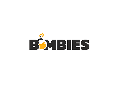 Bombies bomb brand branding design elegant illustration logo logotype mark minimalism minimalistic modern negative negative space negativespace sign space ukraine ukrainiandesigner vector