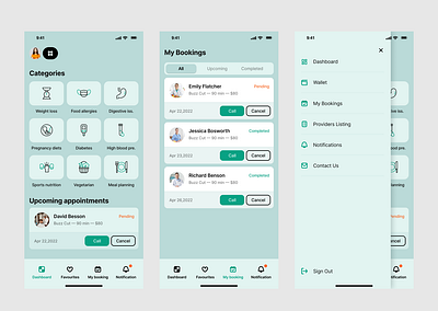 Careplatform app design mobile mobile app mobile design ui user experience user interface ux