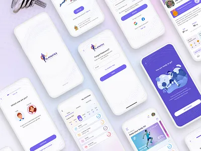 Sri Lanka Athletes Champions Mobile App Concept athlete athletics branding design graphic design icon design logo design mobile app design sport app ui ux