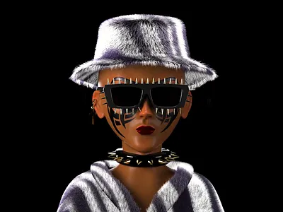 Domino H0103 3d art 3d character 3d illustration 3d modeling character animation character design character modeling concept art digital art nft art