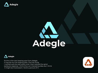 Adegle,A - letter logo design abcdefgh abstractlogo adegle aletterlogo alogo amodernletter bestlogo brand branding creativelogo criptologo identity lineartlogo logo logomark minimal monogram rebrand simplelogo symbollogo