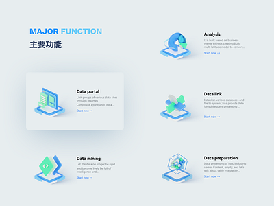 Intelligent BI-desktop app 3d app graphic design ui