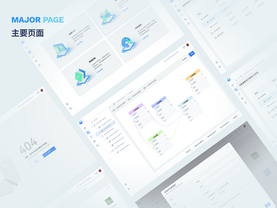 Intelligent BI-desktop app 3d app ui