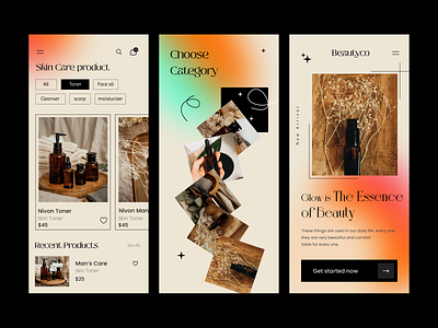 Beauty Product E-commerce App app designer appp beauty beauty product beauty product app beauty website cosmetics product designer e commerce ecommerce app ecpmmerceapp fashon app junaki online shop product designer skin care app skin care product app skincare uiux website