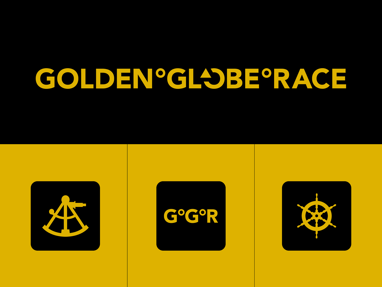 BRANDING GOLDEN GLOBE RACE by piece of pepper on Dribbble