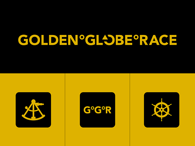BRANDING GOLDEN GLOBE RACE adventure branding design golden globe goldengloberace graphic design icons illustration lettermark logo sailing sailingrace sportsevent ui ux