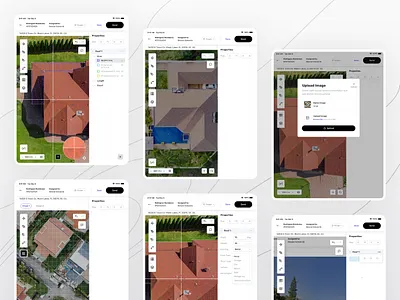 Roofing Service - App design adoptation app app design architecture design interior roofing service tablet tablet app ui ui design uiux ux ux design webdesign