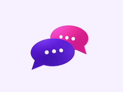 Chat Support 3d 3d illustration branding c4d design illustration motion graphics ui