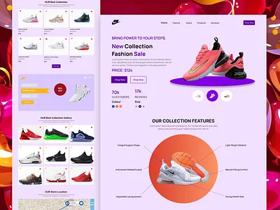 nike shoes landing page landing page landing page design landing page ui landing page websit landing pages nike shoue nike shoue landing page shoue website shoue website landing page uixx ux