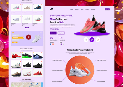 nike shoes landing page landing page landing page design landing page ui landing page websit landing pages nike shoue nike shoue landing page shoue website shoue website landing page uixx ux