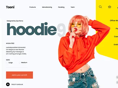 fashion landing page baner fashion header fashion landing page header hero landing page ui design ui ux web design website