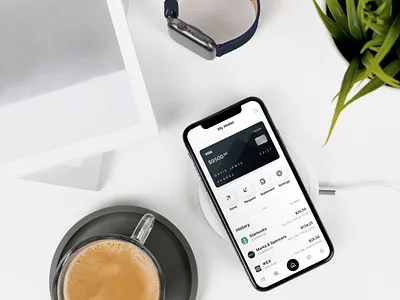Mobile Banking App UI Design | Card App Design app app design app ui design illustration logo modern ui ux