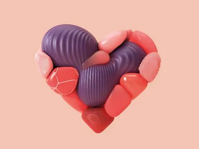 x🖤x 3d 3d illustration animation branding c4d design graphic design illustration motion graphics ui