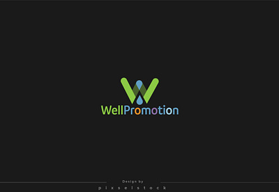 wellpromotion logo 3d animation branding graphic design logo motion graphics ui