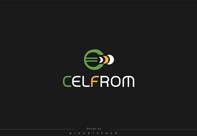 Celfrom logo 3d animation branding business logo design graphic design illustration logo logo design minimalist logo motion graphics