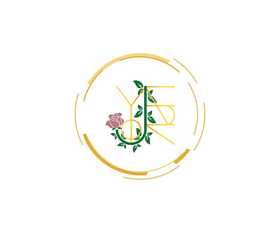 Jared Joy(minimalist name logo) design graphic design logo logo design minimalist name logo name logo vector wedding logo