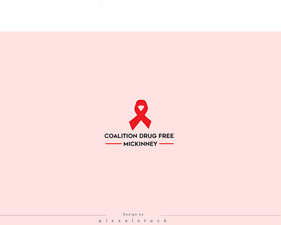 Coalition Drug free mickinney logo 3d animation branding design graphic design logo minimalist logo motion graphics