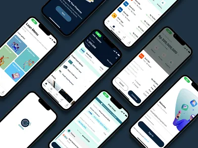 SIMPAN - Digital Banking Mobile Apps application banking design finance mobile product ui uiux ux