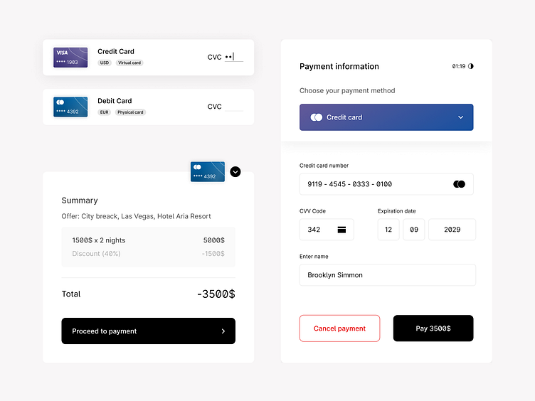 Renfox - Dashboard, Payment Assets by Viacheslav Ksendziuk on Dribbble