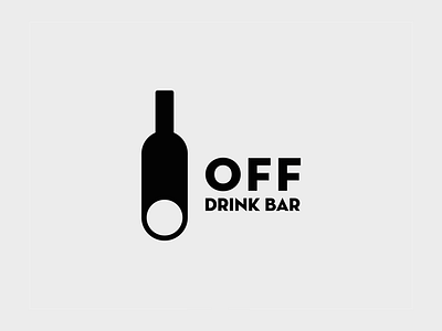 off /drink bar/ drink logo off