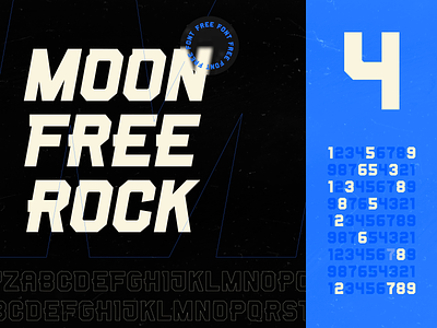 FREE FONT - MOONROCK animation design digital agency free free download free font