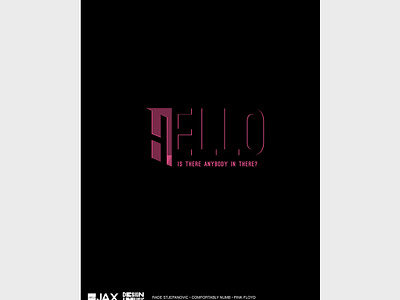 Comfortably Numb / Pink Floyd aiga art comfortably numb contest design event graphic design illustration letter logo music pink floyd poster typography vector
