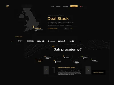 KINGIT - Recruitment Specialists for the IT Industry - website#3 case study dark design desktop figma hr minimalistic mobile mockup ui ux website
