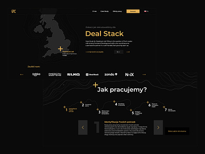 KINGIT - Recruitment Specialists for the IT Industry - website#3 case study dark design desktop figma hr minimalistic mobile mockup ui ux website