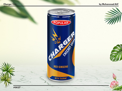 energy can branding graphic design