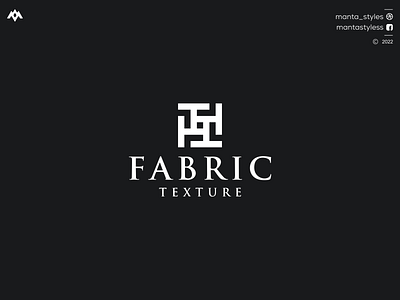 FABRIC TEXTURE app branding design icon illustration letter logo minimal ui vector