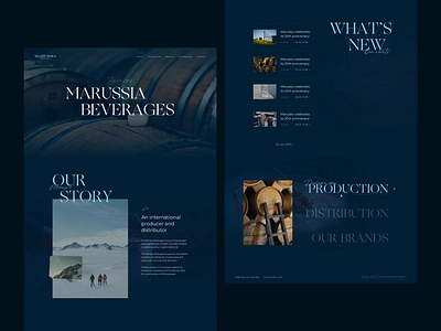 Marussia Beverages - Website alcohol animation art direction bottle exploration interaction interactive map international journey map sake scroll spirits transition travel ui web webdesign wine