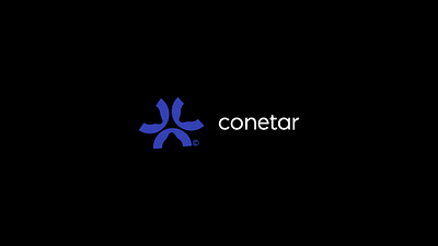 CONETAR adobe app brand branding concept creative design graphic design idea illustration logo logo design logos marca minimal simple typography ui ux vector