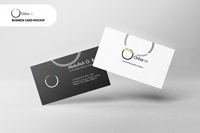 Orbann Business Card branding business card business card design design graphic design