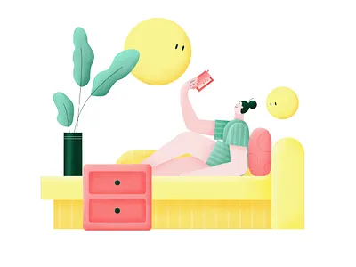 Fruit Juice Ball Packaging Illustration#2 illustration