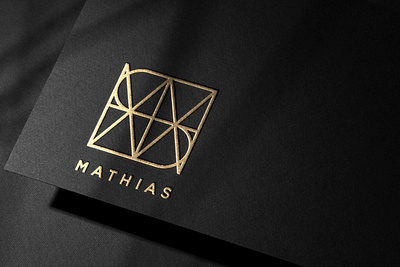 Minimalist name logo black brochure business card design fabric flyer golden logo design minimalist name logo name logo