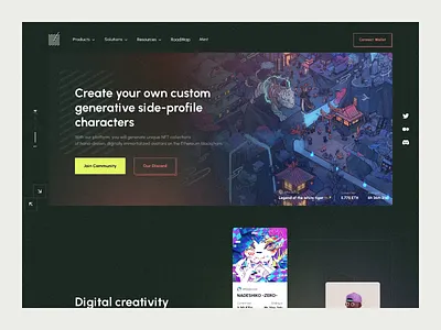 A platform for minting custom NFT collections ai
