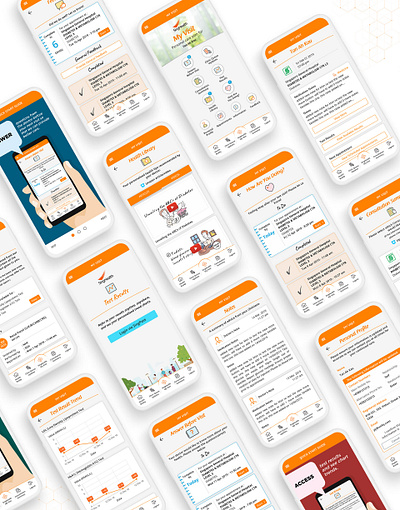 My Visit (FOJ) Mobile App Extension Design design graphic design health app health buddy healthcare mobile app singapore healthcare ui uiux