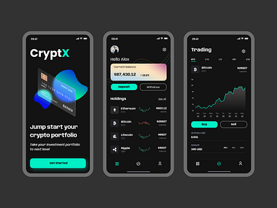 Crypto Money Exchange adobe illustrator adobexd bitcoin blockchain crypto cryptocurrencies cryptocurrency cryptocurrencynews cryptoexchange cryptoinvestor cryptomarket cryptomining cryptonews cryptotrading graphic design mobile app mobile application mobile ui photoshop ui